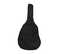 SHOWERORO Funda para Guitarra Folk De 41 Pulgadas, Negra, Tela Oxford Ligera y Transpirable Bolsillo para Accesorios, Protección contra Arañazos y Golpes, Adecuado para Transporte y Almacenamiento