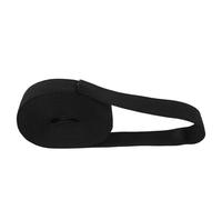 SHOWERORO Funda Protectora de Cadena de Nylon Negra 30 Mm de Ancho X 5 M Resistente al Desgaste para Protección de Cables y Cadenas de Bicicleta Uso Exterior Seguridad y Durabilidad