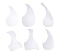 SHOWERORO Golpeador De Guitarra De Plástico Transparente Tamaño Waterdrop Para 40-41 Pulgadas Protector Adhesivo Antiarañazos Para Guitarra Acústica Folk Durable