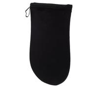 SHOWERORO Guante Aplicador Autobronceador Afelpado Negro Tamaño Mediano para Aplicación Uniforme de Loción Corporal Kit Aplicador de Autobronceadora Adecuado para Cuidado Piel sin
