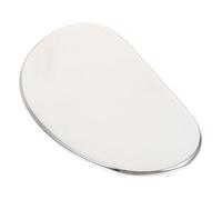 SHOWERORO Herramienta de Masaje Facial de Acero Inoxidable, Tabla de Raspado Gua Sha para Cuerpo y Cara, Masajeador Metálico Resistente Bordes Redondeados para Bienestar y Relajación