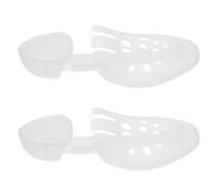 SHOWERORO Hormas para Zapatos Ajustables de Plástico, Moldeadores de Zapatos Medianos (Talla L), 2 Unidades para Cuidado y Guardián del Calzado en Uso Doméstico