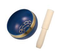 SHOWERORO Instrumento De Carillón De Cobre Cuenco Tibetano Martillado Para Terapia De Sonido Budista Cuenco De Meditación Para Yoga De Sonido Para Yoga y Meditación Casa