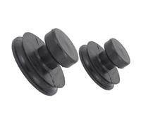 SHOWERORO Juego De 2 Ventosas Resistentes Para Cuencos Cantores, Mango Antideslizante De Goma, Compatible Diferentes Tamaños, Adecuado Para Prácticas De Terapia De Sonido