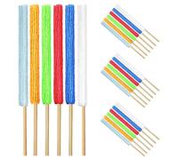 SHOWERORO Juego de 24 Cepillos de Limpieza Multifuncionales para Persianas y Ranuras Mini Plumero de Microfibra para Rejillas de Ventilación y Aire Acondicionado y