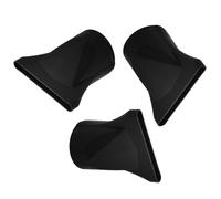 SHOWERORO Juego de 3 Boquillas Planas Negras para Secador de Pelo Accesorios Aplicables Resistentes al Calor Boquilla Profesional Concentradora para Peluquería y Cuidado del Cabello