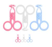 SHOWERORO Juego de 6 Pinzas para Lentes de Contacto Removedores Cosméticos Portátiles en y Herramienta para Extraer y Aplicar Lentes Accesorio para Cuidado Ocular y Párpados Abiertos