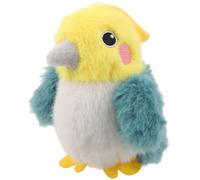 SHOWERORO Juguete Interactivo para Gatos con Forma de pájaro : Juguete eléctrico Realista con Forma de pájaro, sin Volar, con Sonidos de Canto y Hierba gatera añadida. Activado al Tacto y 7 Modos