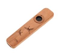 SHOWERORO Kazoo De Madera Profesional Para Actuaciones Instrumento Musical De Kazoo Para Acompañar Guitarras Para Fiestas y Reuniones Fácil De Usar y Portátil