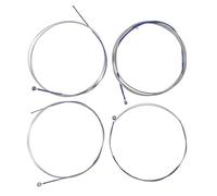 SHOWERORO Kit de Cuerdas Zhongruan de Acero y Plata, 4 Piezas Diseño Ergonómico y Resistencia para Instrumentos Acústicos Chinos