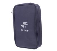 SHOWERORO Kit de primeros auxilios emergency kit botiquin Botiquín de viaje kit sobrevivencia bolsa de pastillas portátil bolsa organizadora de tela oxford Navy