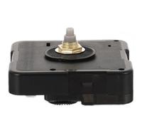 SHOWERORO Mecanismo de Reloj Silencioso a Pilas para Pared, Kit de Reemplazo Eje de 12 Mm para Grosor 1-2 Mm, Motor de Reloj de Metal y Plástico para Bricolaje en Hogar, Oficina y Escuela