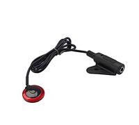 SHOWERORO Micrófono Piezoeléctrico Pickup Para Guitarra Violín Banjo y Ukelele Captación De De Alta Precisión Accesorios Para Instrumentos Acústicos Negro