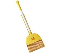 SHOWERORO Mini Escoba y Recogedor Infantil Diseño de Dibujos Animados Juego de Limpieza para Pequeños Compacto y Fácil de Guardar Ayuda para Tareas Domésticas y Educación Temprana