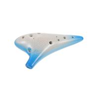 SHOWERORO Ocarina De c Flauta Musical Para Principiantes Instrumento De Color Azul Degradado