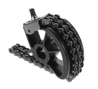 SHOWERORO Pedal Simple Para Bombo Con Doble Cadena Negro, Pieza De Repuesto Para Batería Acústica y Eléctrica, Accesorio Para Pedal De Bombo Doble, Uso En Batería y Percusión