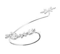 SHOWERORO Pendiente Ear Cuff de Circonita Clip para Oreja sin Perforación Accesorio de Moda para Mujer Eventos y Fiestas