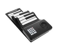 SHOWERORO Piano Electrónico Portátil De Teclas Enrollable Con Altavoz Silicona Para Practicar Compacto