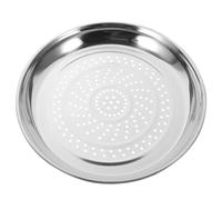 SHOWERORO Plato con Rejilla Resistente de Acero Inoxidable para Cocinar al Vapor Fácil de Limpiar y Mantiene Nutrientes Intactos, Adecuado para Verduras y Pescado en Cocina