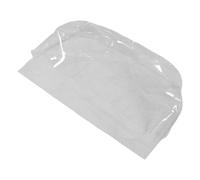 SHOWERORO Protector de Respaldo para Silla de Peluquería, Funda Transparente de Vinilo 25,6 X 12,8 Pulgadas, Cubierta Antimancha para Silla de Salón de Belleza y Barbería, Funda Protectora