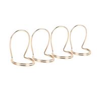 SHOWERORO Púas Decorativas Para Banjo 4 Púas Metal Para El Pulgar e Índice Fácil De Usar