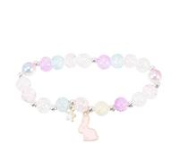 SHOWERORO Pulsera de Cuentas de con Charm de Conejo para y Mujeres Regalo Colorido para Cumpleaños y Día y Duradera para y Amigas