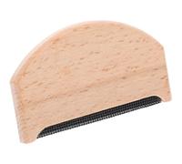 SHOWERORO Quitapelusas Manual para Suéteres y Abrigos Cepillo Quitapelusas Portátil de Madera Negra para Cachemira y Lana Extractor de Pelusa Eficaz para Ropa y Mantas Quita Bolitas de