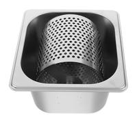 SHOWERORO Rueda para Mantequilla de Acero Inoxidable 18 L Soporte Esparcidor Profesional para Hamburguesas y Pan Aplicador Ergonómico para Picnic Barbacoa y Repostería