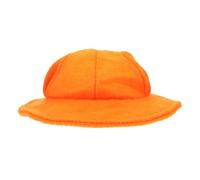 SHOWERORO Sombrero Pequeño para Mascotas Color Naranja, Accesorio de Ropa para Conejos y Animales Pequeños, Mini Gorra de Fieltro Segura y Duradera para Fiestas y Fotografía, 1 Pieza