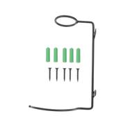 SHOWERORO Soporte de Vino Colgante de Hierro Resistente Estante de Pared para Botellas Organizador Moderno para Almacenamiento Casa y Bar