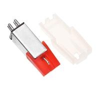 SHOWERORO Stylus De Repuesto para Tocadiscos Vinilo Aguja Magnética Duradera para Fonógrafo Gramófono Accesorio Compatible con Reproductores De Discos Vintage Material Plástico y Metal Resis