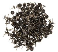 SHOWERORO Tachuelas de Tapicería Vintage para Sofá 300 Piezas Clavos Decorativos de Hierro en Color Azul Antiguo Alfileres para Muebles Retro y Decoración de Interiores