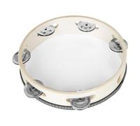 SHOWERORO Tamborina De Mano Para Adultos Instrumento Musical De Madera y Pu Para Celebraciones y Eventos Sonido y Duradero Estilo Tradicional Cultura Uigur
