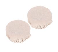 SHOWERORO Tapas De Tela Para Frascos De Cocina 2 Piezas Reutilizables Adecuadas Para Frascos De Conserva y Botellas De Vidrio Material y Confiable Tapas De Boca Ancha Fáciles De Usar y Limpiar
