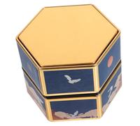 SHOWERORO Tarro De Hojalata HerméTico Vintage Para Almacenamiento De Té E Infusiones Caja Metal Pequeña Para Galletas Y Con Tapa Sellada Contenedor De Cocina VersáTil