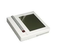 SHOWERORO Termostato Material Abs Blanco Digital Programable con Pantalla Lcd Control Preciso de Temperatura y Botón Táctil Suave para Decoracion Verano