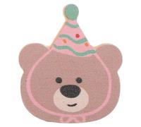 SHOWERORO Tiradores para Muebles de Madera en Forma de Oso Rosa para Habitaciones Infantiles, con Superficie Suave y Diseño Encantador para Cajones y Armarios