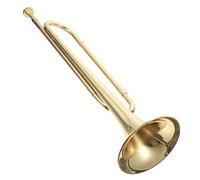 SHOWERORO Trompeta Si Bemol Para Estudiantes De Latón Duradera Instrumento Educativo Para Niño Niña Principiantes Juguete Musical Para Practicar y Aprender Tocar