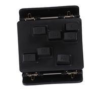 SHOWERORO Ukulele Chord Practice Aid Para Principiantes Sistema De Aprendizaje Acordes Negro