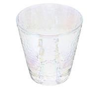 SHOWERORO Vaso de Vidrio Resistente al Calor para Bebidas Calientes y Frías, Diseño Elegante y No Fácil de Romper, Adecuado para Cumpleaños y Bares