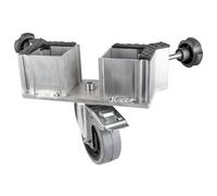 Showgear Mammoth Dex Double Leg Insert Swivel Wheel