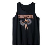 Showgirl Camiseta Niñas Danza Teatro Musical Escenario Camiseta sin Mangas