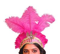 Showgirl Headpiece, Showgirl Fascinator Headdress - Cosplay Headpiece - Party Festival Carnival Wedding Gathering Masquerade Cóctel