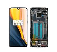 SHOWGOOD 6.4 pulgadas para Oneplus 7 pantalla LCD táctil con marco para One Plus 7 GM1900 GM1901 GM1903 GM1905 para 1+7 piezas de pantalla LCD (OLED sin marco)