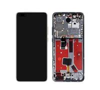 SHOWGOOD 6.5 pulgadas para Huawei P40 Pro pantalla LCD con marco para Huawei P40pro ELS NX9 ELS N04 LCD pantalla táctil partes (negro sin marco)