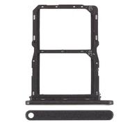 SHOWGOOD - Bandeja para tarjeta SIM + bandeja para tarjeta SIM, para ZTE Blade A75 5G Z2357N, bandeja para tarjeta SIM, ranura para cajón, pieza de repuesto para teléfono (negro)