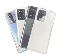 SHOWGOOD - Cubierta de batería de vidrio para Xiaomi Mi 11T / Mi11T Pro 5G, repuesto de repuesto para puerta trasera (azul)