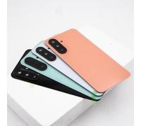 SHOWGOOD - Funda trasera de cristal para Samsung Galaxy A26 SM- A266B/DS, cubierta de batería, piezas de reparación, puerta de batería (verde)