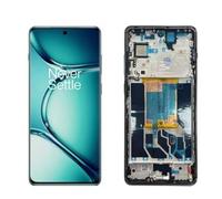 SHOWGOOD - Pantalla LCD AMOLED de 6.74 pulgadas para OnePlus Ace 2 Pro, panel táctil, digitalizador 2Pro, pantalla LCD de repuesto (gris con marco)