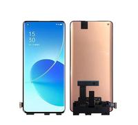 SHOWGOOD - Pantalla LCD de 6.5 pulgadas para Oppo Reno 6 Pro Reno6 Pro LCD con marco táctil digitalizador sensor montaje PEPM00 CPH2249 CPH2247 pantalla LCD (CN sin marco)